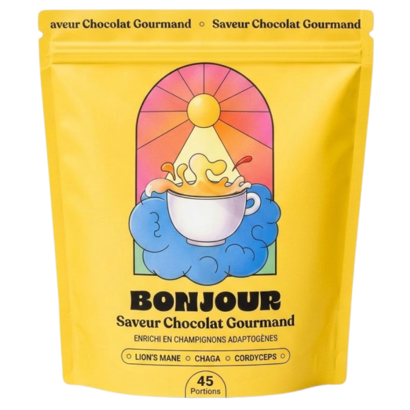 Bonjour boisson saveur chocolat gourmand - sachet de 270g (45 portions)