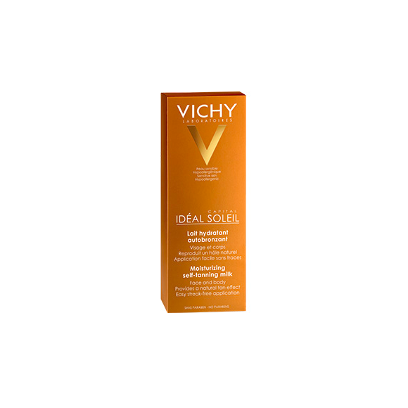 Idéal soleil autobronzant lait hydratant visage et corps Vichy - tube de 100 ml