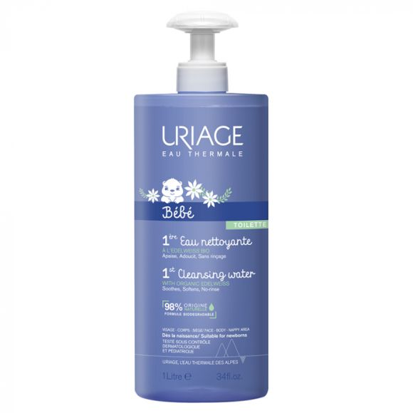 1ère eau nettoyante bébé Uriage