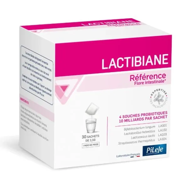 Lactibiane Référence Pileje - boite de 30 sachets de 2,5g