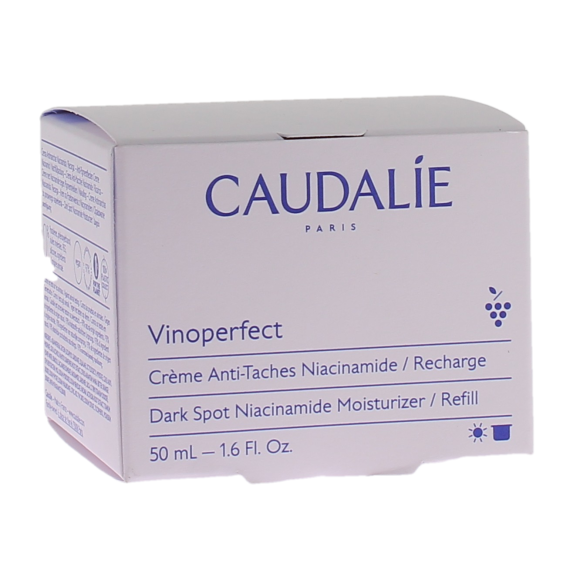 Vinoperfect recharge crème anti-taches niacinamide Caudalie - recharge de 50ml