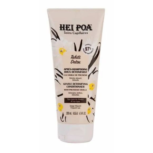 Tahiti Detox après-shampooing doux détoxifiant Hei Poa - tube de 200ml