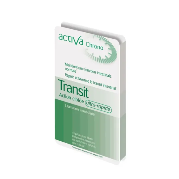 Activa Chrono transit - 15 gélules