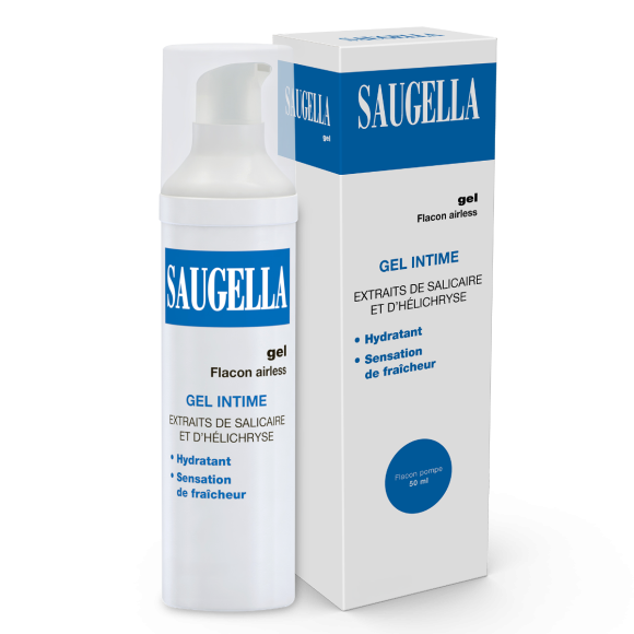 Gel lubrifiant Saugella - flacon-pompe de 50 ml