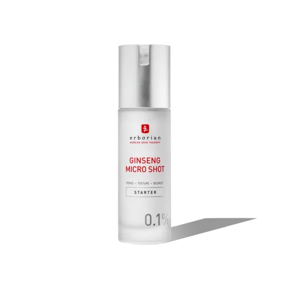Ginseng micro shot sérum starter 0,1% Erborian - flacon de 30ml