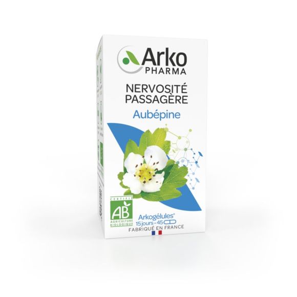 Arkogélules Aubépine Arkopharma - boite de 45 gélules