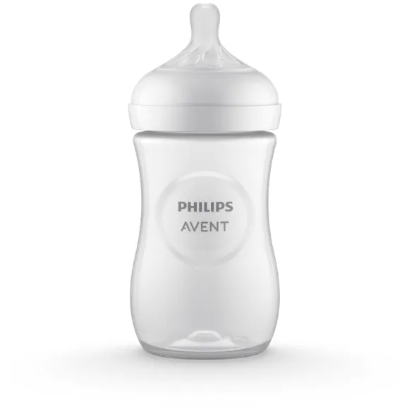 Biberon Natural Response 1 mois et + Avent - biberon de 260 ml