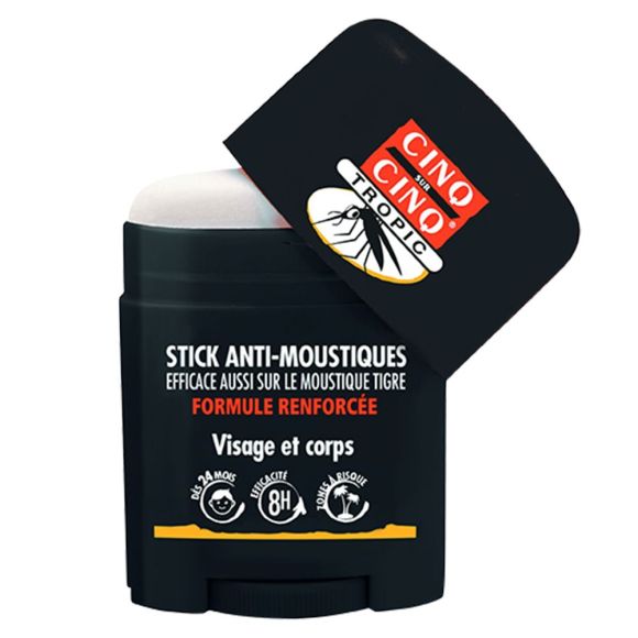Cinq sur cinq stick anti-moustiques formule renforcée - stick de 20 ml