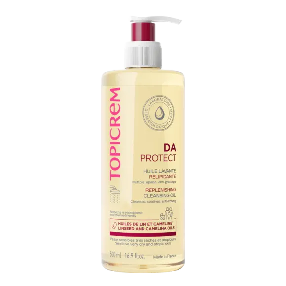 DA Protect huile lavante relipidante Topicrem - flacon-pompe de 500ml