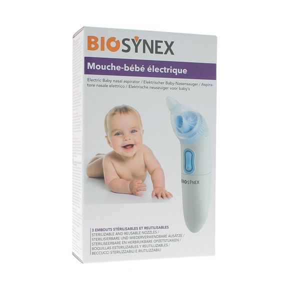 Exacto Mouche-bébé électrique Biosynex - un mouche-bébé