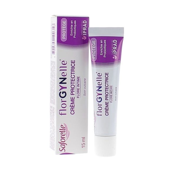 Florgynelle Crème Protectrice Probiotiques Saforelle - tube de 15 ml