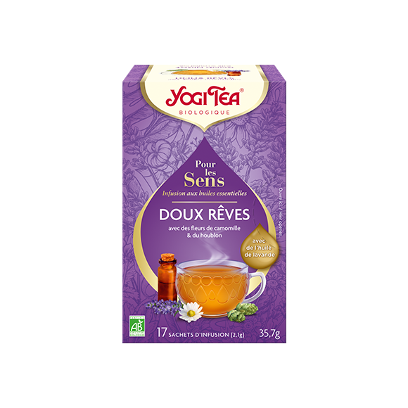 Infusion Doux Rêves Yogi Tea - boite de 17 sachets