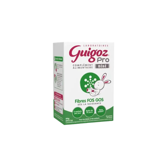 Pro Fibres FOS GOS bébé Guigoz - boîte de 20 sachets de 2,2g