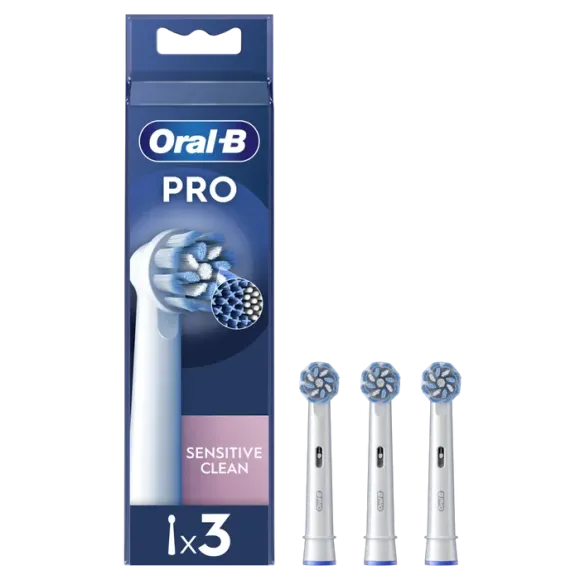 Sensitive Clean Brossettes de rechange Oral-B - 3 brossettes