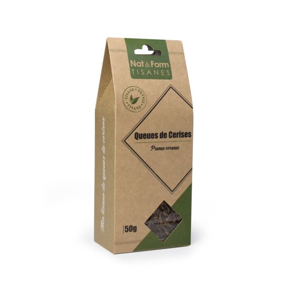 Tisane Queues de cerise drainage Nat & Form - sachet de 50g