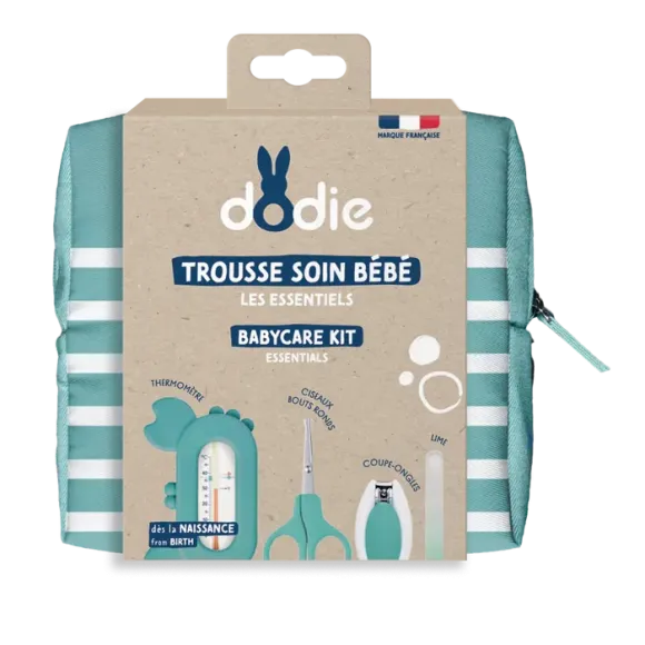 Trousse soin bébé les essentiels Dodie - trousse de 4 produits