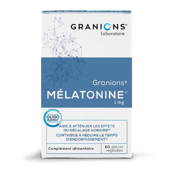 Mélatonine 1 mg gélule Granions - boite de 60 gélules